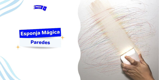 Esponja Mágica para Paredes: A Solução Contra Rabiscos, Manchas e Marcas