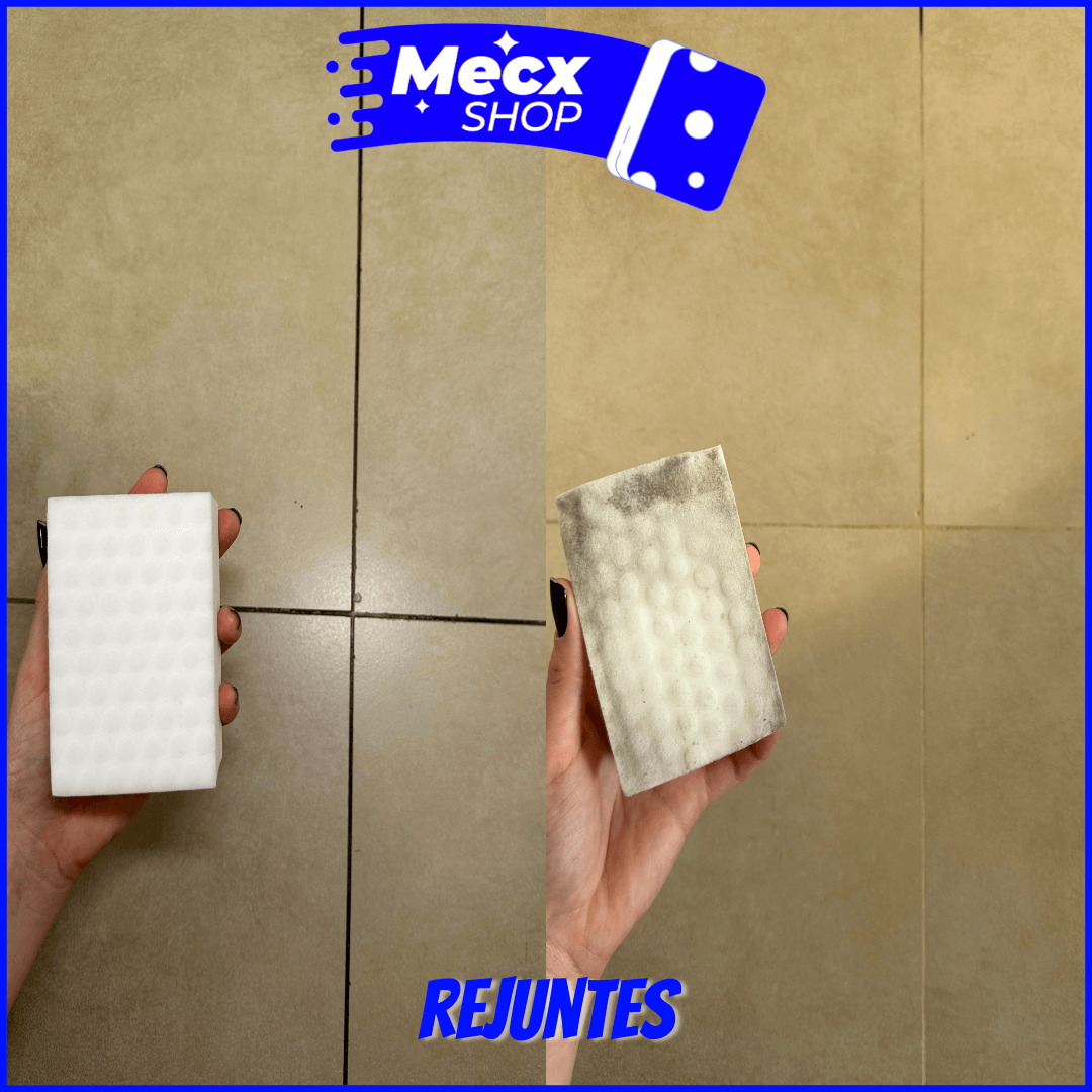 Esponja Mágica Ultra Mecx Clean - 50 unidades