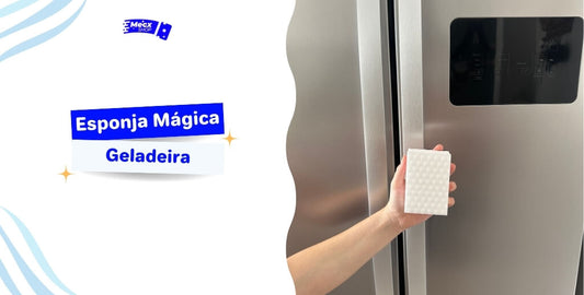 Esponja Mágica para Geladeira: Limpeza Profunda e Sem Esforço