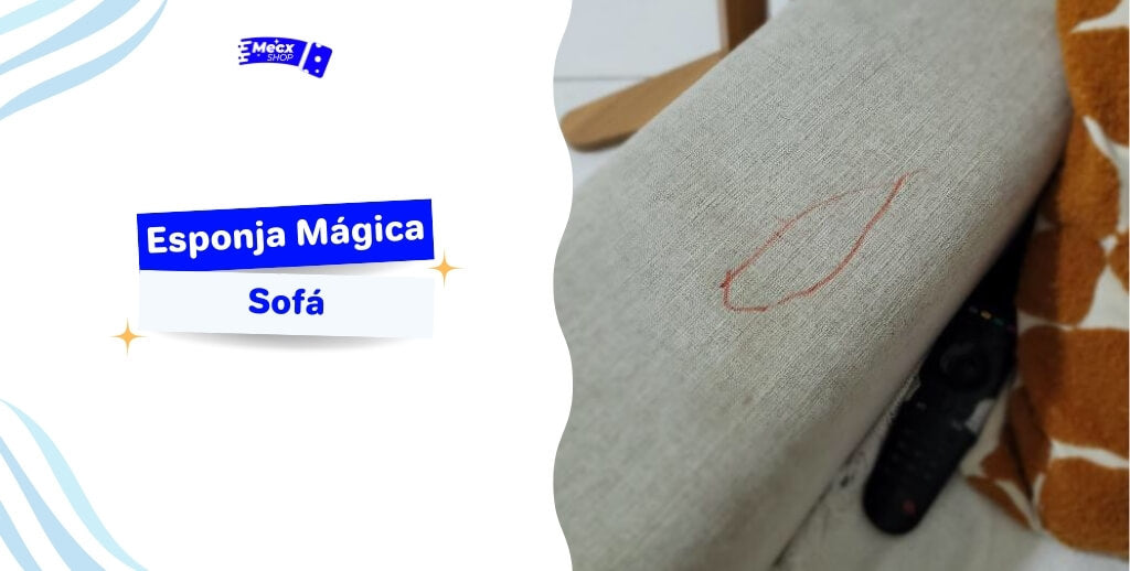 Esponja Mágica para Sofá: A Solução para Manchas e Sujeiras Difíceis