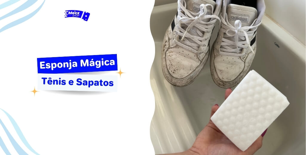 Esponja Mágica para Tênis: A Solução para uma Limpeza Rápida
