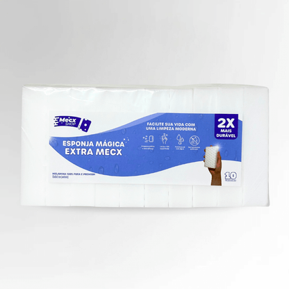 Kit 10 Esponja Mágica Extra Mecx®