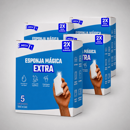 Kit 20 Esponja Mágica Extra Mecx®