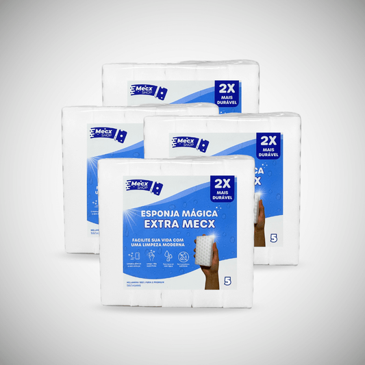 Kit 20 Esponja Mágica Extra Mecx®