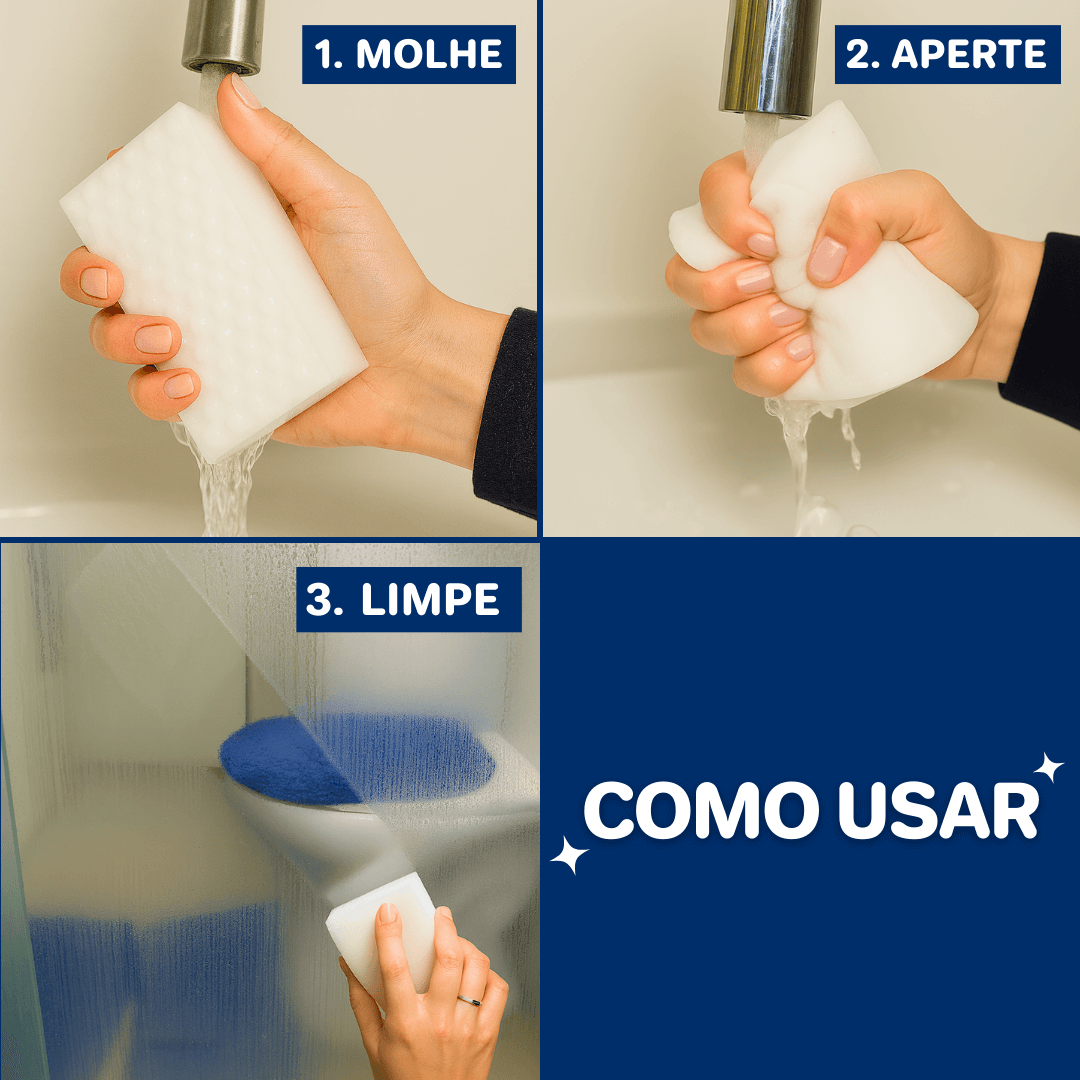 Esponja Mágica Ultra Mecx®