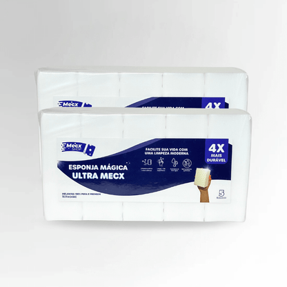 Kit 10 Esponja Mágica Ultra Mecx®