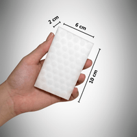 Thumbnail for esponja magica extra mecx clean 10 unidades tamanho