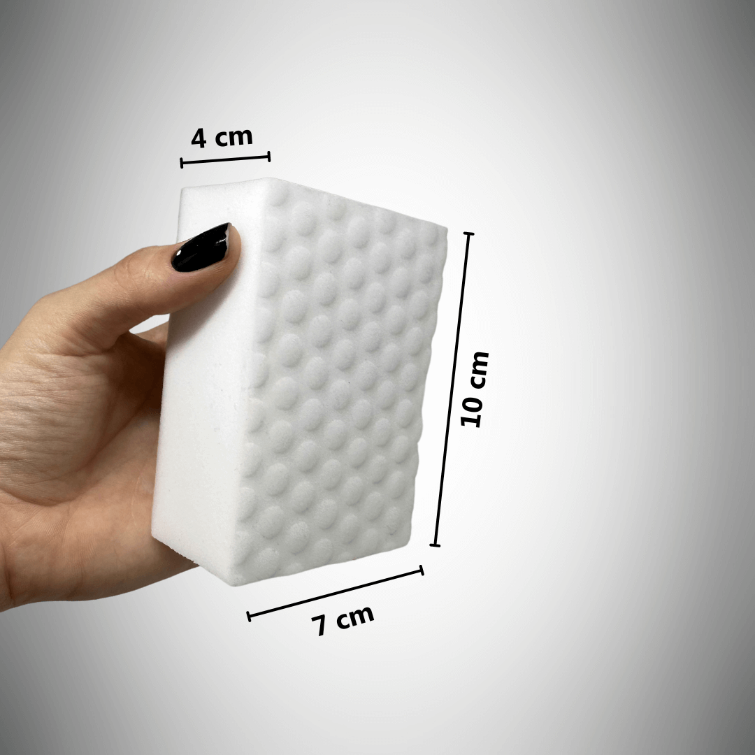esponja magica ultra mecx clean 10 unidades tamanho