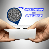 Thumbnail for esponja magica ultra mecx clean 20 unidades 4x mais melamina